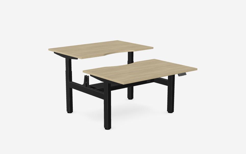 AV8 Sit Stand Collaborative Bench Desk | 1200-1800 mm (W)