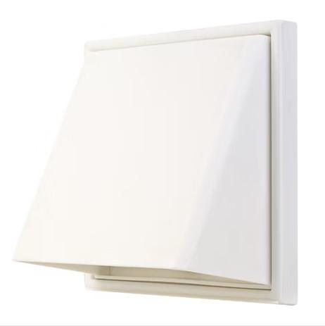 Manrose Cowl Vent White 100mm x 100mm