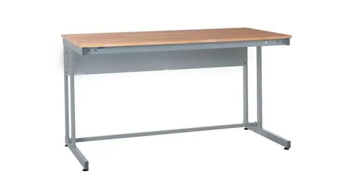 Cantilever Modular Workbench  840x1800x900mm -  Solid Beech Base Unit