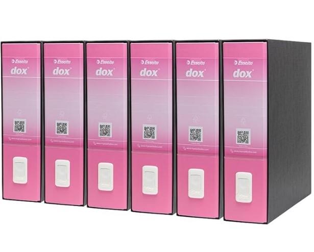 Rexel Dox 1 Lever Arch Pink - D15119
