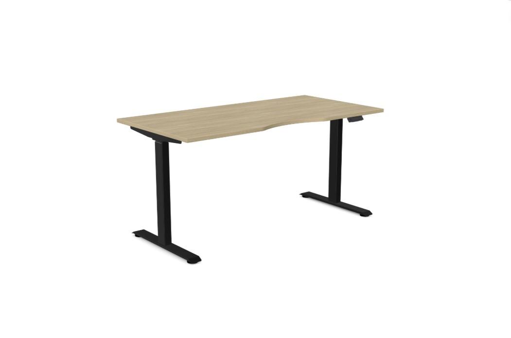 AV8 Sit Stand Single Desk | 1200-1800mm W | Customizable Option
