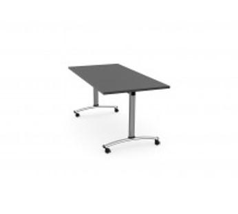 Morph Tilt Rectangular Table Graphite Grey 1500w X 750d mm
