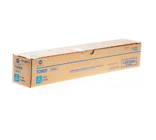 Konica Minolta TN216C Cyan Toner Cartridge A11G451 | Genuine OEM Toner for BizhubC220 C280 | 26.000 Page Yield