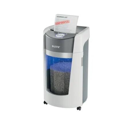 Leitz IQ OptiMax Office P5 Micro-Cut Paper Shredder