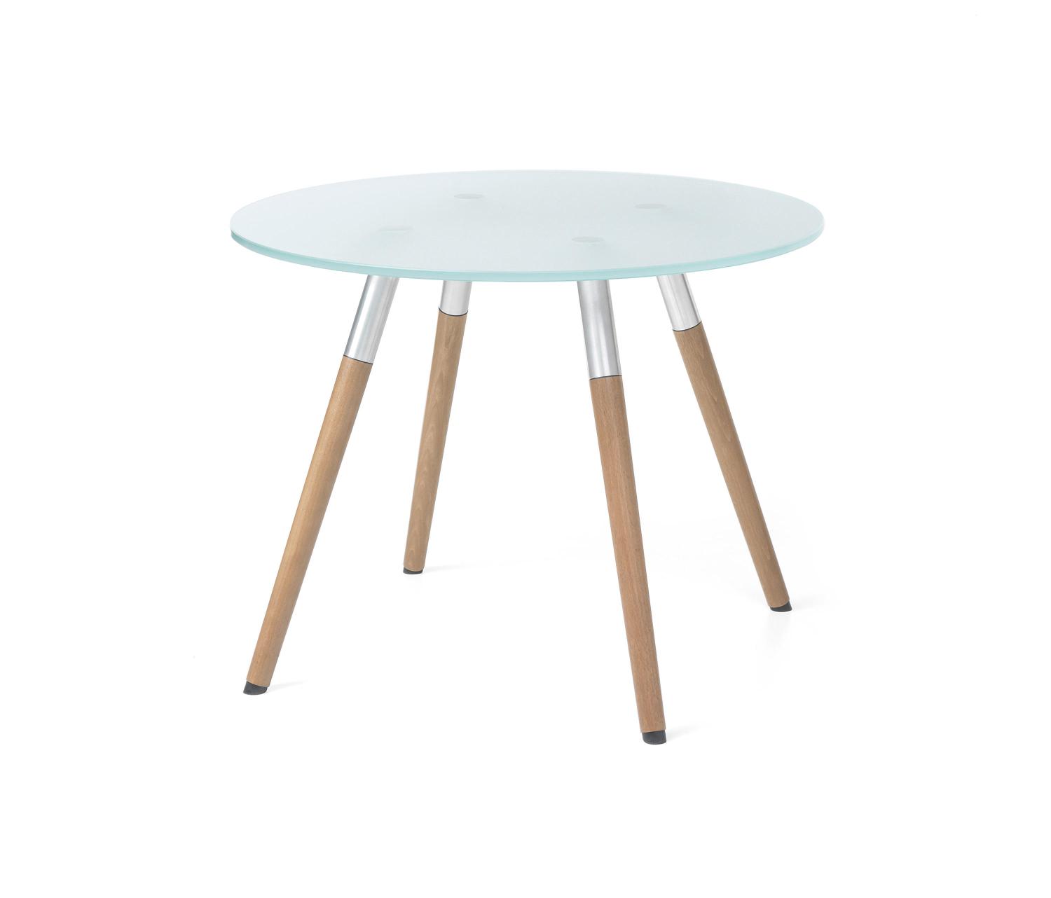 Multipurpose Tables Round Table, Wooden Legs - Model SW40