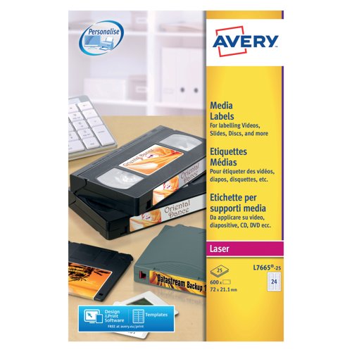 Data Cartridge Labels