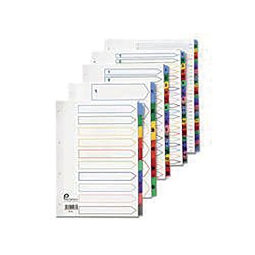 Printed File Dividers