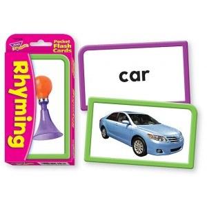 Rhyming Words Pocket Flashcard