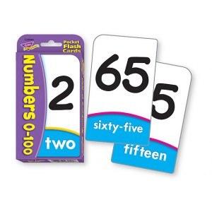 Numbers 0-100 Flash Cards