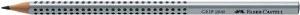 Faber Jumbo Grip Pencil Silver