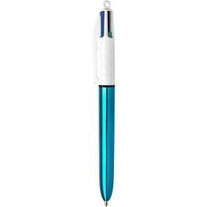 BIC 4 Colour Pen Shine Blue