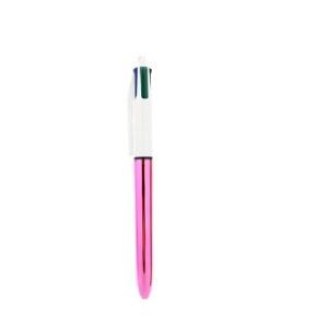 BIC 4 Colour Pen Shine Pink