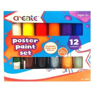 Create Poster Paint x12 60ml