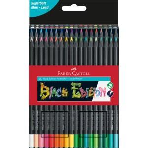 Faber Black Ed Col Penils 36pk