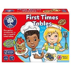 First Time Tables