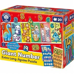 Giant Number Jigsaw
