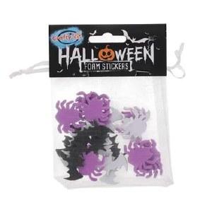 Halloween Foam Spiders Bats