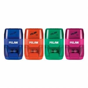 Milan Compact Sharpener&Eraser
