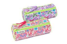 Round Pencilcase Floral