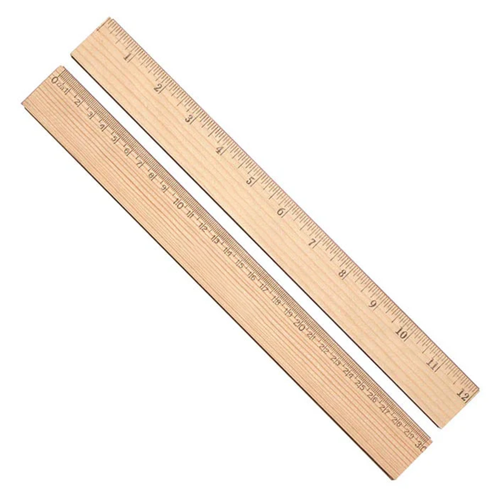 30cm Pine Ruler