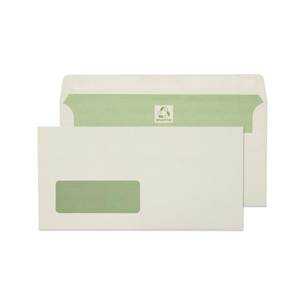 DL Window Envelopes, Self Seal 90gsm (Pack of 500)