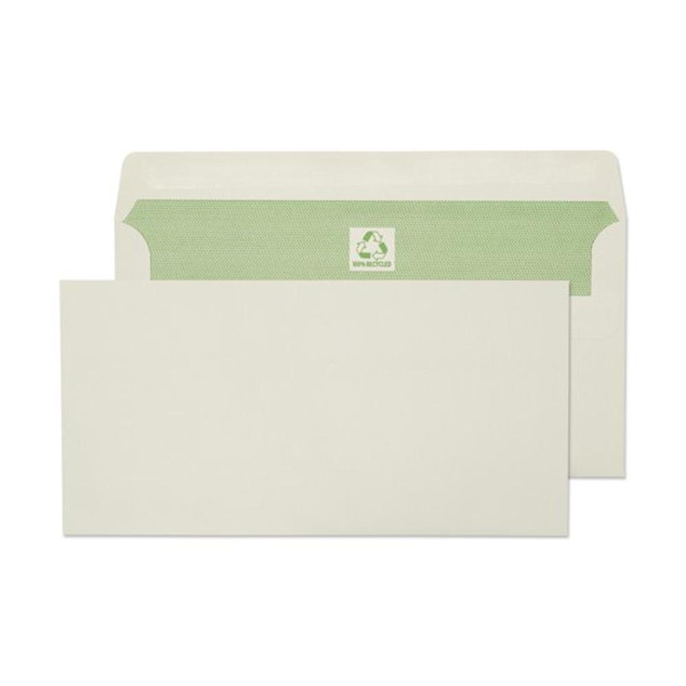 DL Plain Envelopes, Self Seal 90gsm (Pack of 500)
