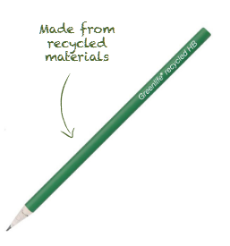 Recycled Pencil, in HB (Pack of 12)