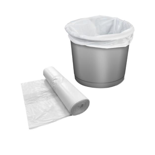 Swing Bin Liner White HD (13x25x20) x 500