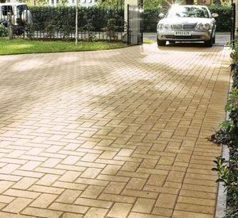 50MM BUFF DRIVEWAY BLOCK PAVING