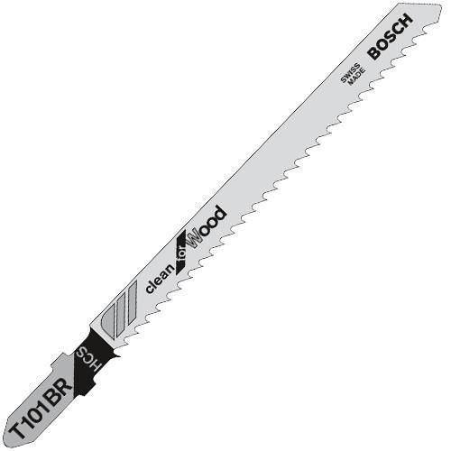 BOSCH JIGSAW BLADE REVERSE CUT T101BR: WOOD
