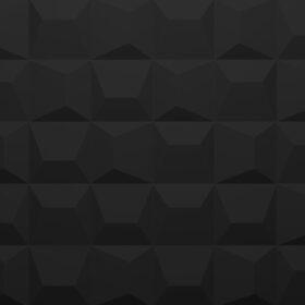 GRETA PU STONE MIDNIGHT BLACK CUBE