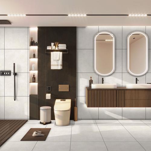 GRETA TILE DOME BIANCO 600X600