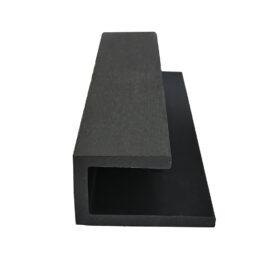 GRETA U TRIMS ANTHRACITE GREY 5000X40X60