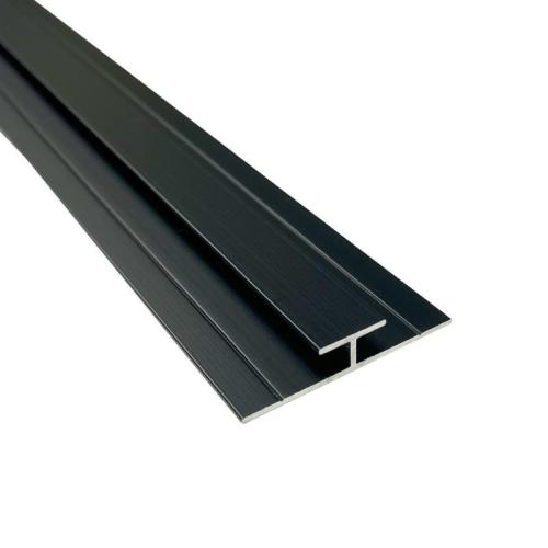 GRETA CEILING TRIMS H TRIM BLACK 2700X8MM