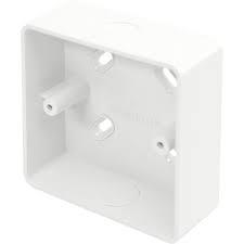 1G 35mm White Back Box Curved edge Th