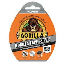 GORILLA TAPE SILVER 11M
