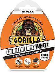 GORILLA TAPE WHITE 10M