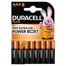 DURACELL POWER BOOST ACTIVE AAA 8PK