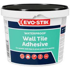 EVO STIK TILE A WALL WATERPROOF ADHESIVE FOR CERAMIC TILES STANDARD