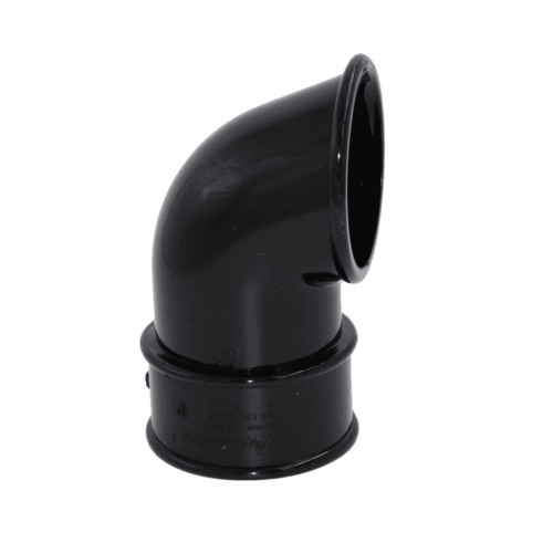 BLACK ROUND DOWNPIPE SHOE