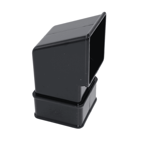 BLACK SQUARE DOWNPIPE SHOE