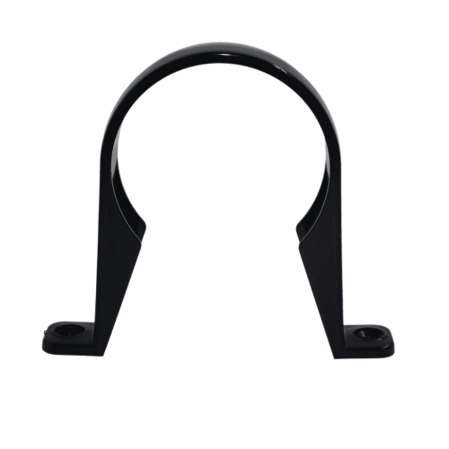 BLACK ROUND DOWNPIPE CLIP