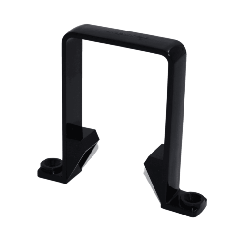 BLACK SQUARE DOWNPIPE CLIP