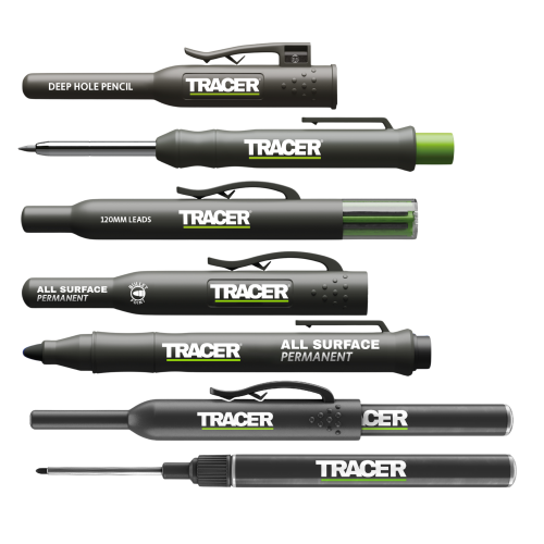 TRACER 5PC CONSTRUCTION MARKER KIT WITH STORAGE CASE