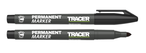 TRACER PERMANENT CONSTRUCTION MARKER (BLACK) PK2