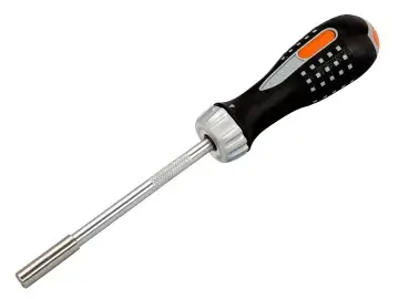 BAHCO RATCHETING SCREWDRIVER & 6 BITS