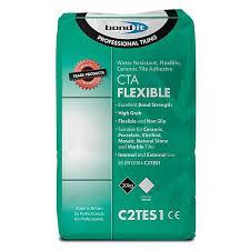 CTA FLEXIBLE TILE ADHESIVE WHITE 20KG
