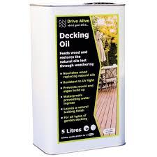 DRIVE ALIVE DECKING OIL CLEAR 5L
