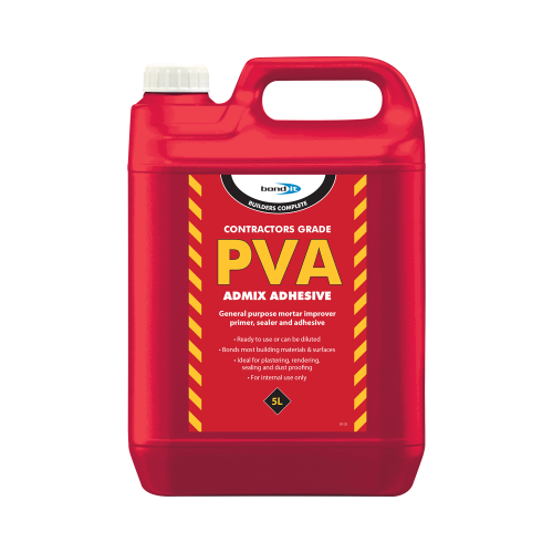 5L CONTRACTORS PVA ADMIX ADHESIVE