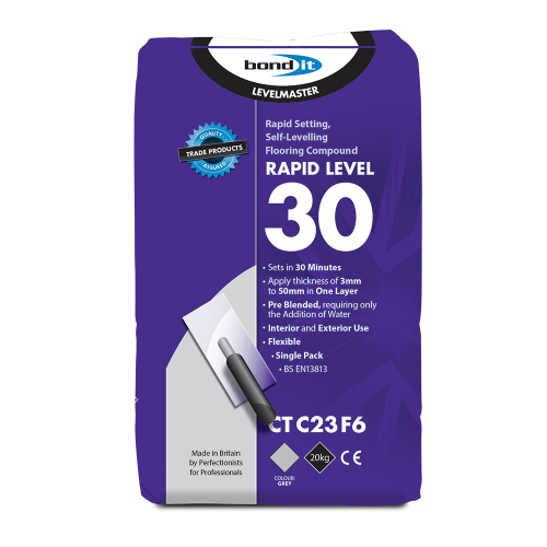 20KG RAPID LEVEL 30 MIN FLR LEV GREY